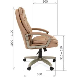 Кресло Chairman 668 LT бежевый (7011066) Кресло Chairman 668 LT бежевый (7011066)